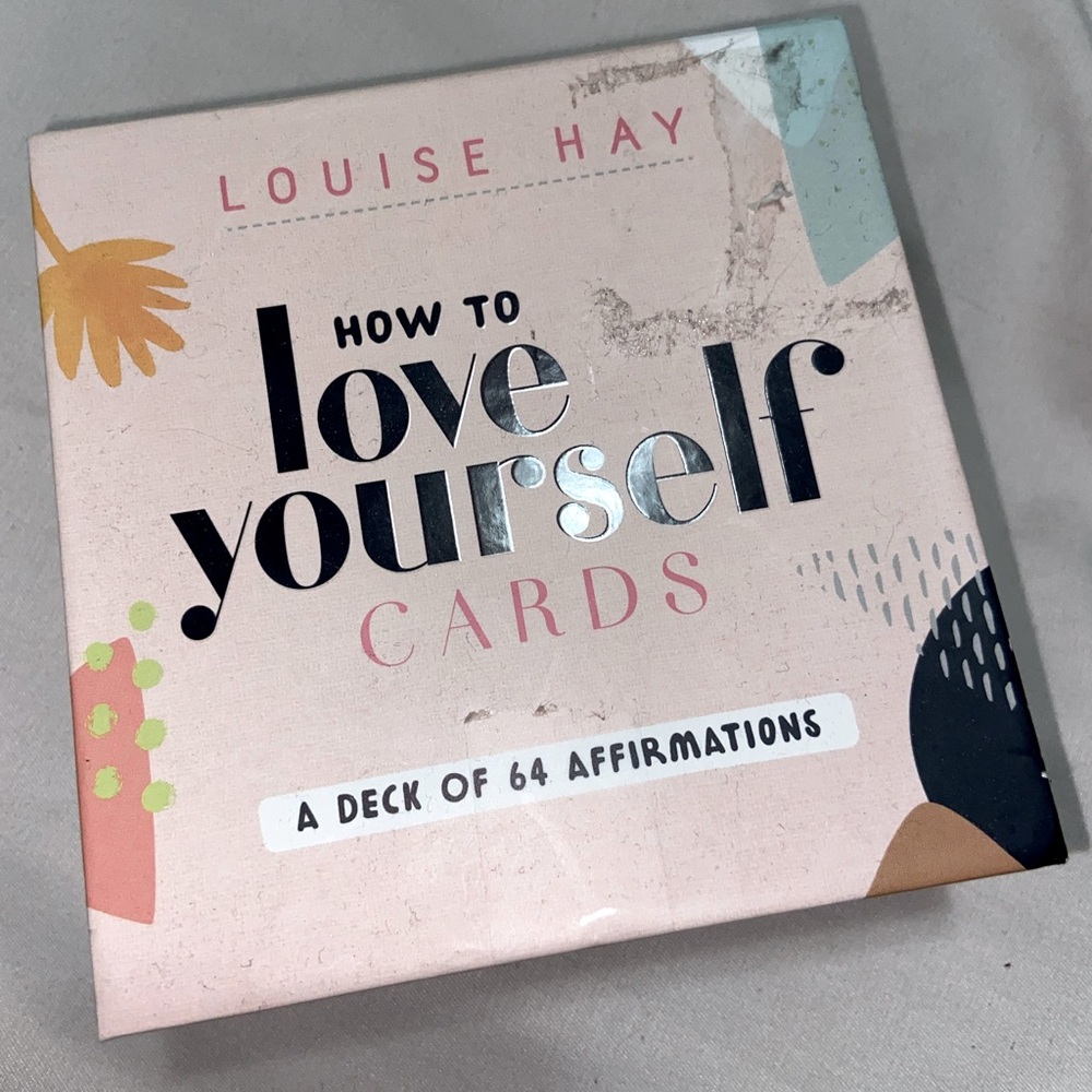 How to Love Yourself Affirmation Cards